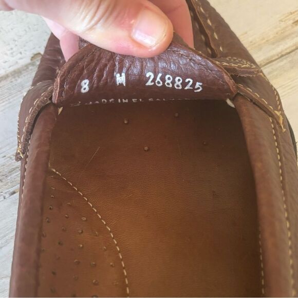 L.L. Bean Women’s Size 8 M Brown Leather Loafer Driving Moccasins Comfort Shoe - Picture 12 of 12